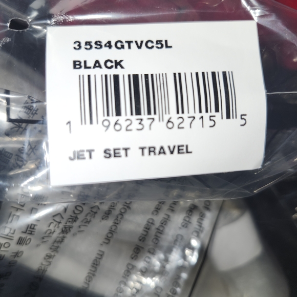 Michael Kors Black‎ Leather Jet Set Travel Shoulder Crossbody Messenger Bag - Picture 3 of 3